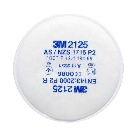 Filtre Anti-Poussieres P2R K2125 3M France