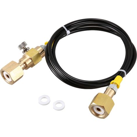 Adaptateur de charge pour station de ravitaillement, sangle de transfert, tuyau de 1,5 m (5 pi) W21.8-14 vers W21.8-14 (477)