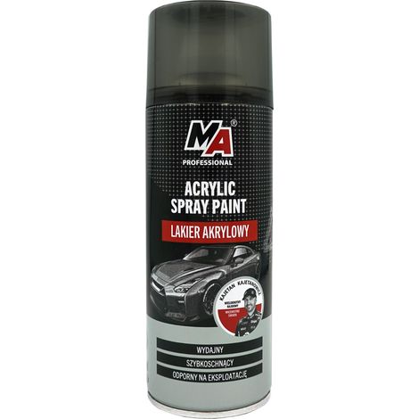 024187 MA professional - Vernice acrilica nera opaca 400 ml (1/2)