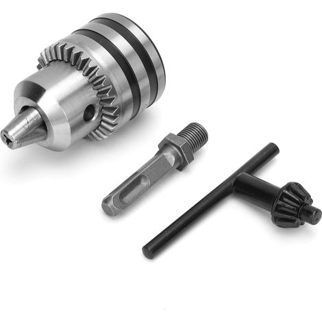 Kit adaptateur de mandrin de perçage 3,0-16 mm 1/2-20UNF, mandrin de perçage à clé avec adaptateur à queue carrée (1/5)
