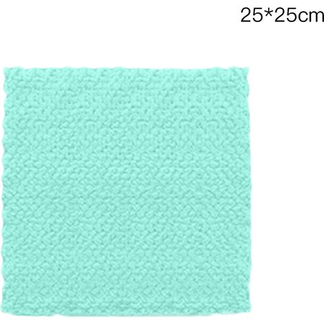 Saugfähiges, antibakterielles Küchentuch aus Korallenvlies, 25 x 25 cm, waschbar und strapazierfähig – 1 Stück (1/5)