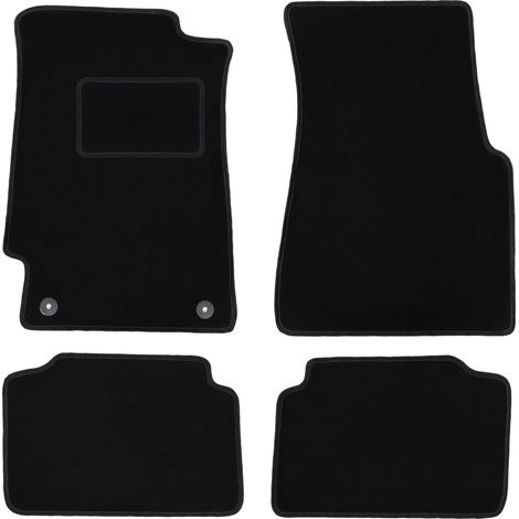Tapis en velours noir pour Honda Civic V à hayon (1991-1996) (1/5)