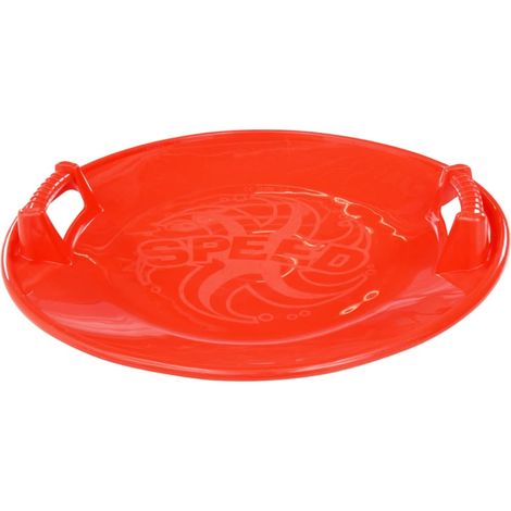 Rundschlitten Rot 66,5 cm PP