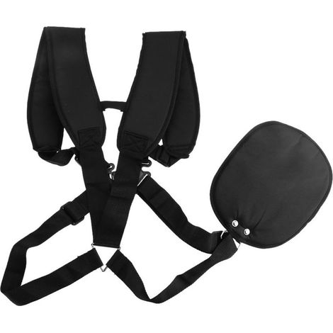 Harnais Debroussailleuse Professionnel, Harnais à Double Sangle en Nylon pour les Débroussailleuses Tondeuses Strimmer. (1/3)