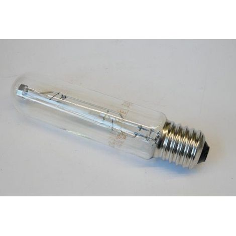 Ampoule à decharge iodure metallique 150W tubulaire Ø 48x211mm 3000K 16200lm culot E40 100V TUN CMH Tubular Clear Tungsram