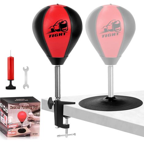 Sac de Frappe de Bureau, Sac de Boxe de Bureau, Punching Ball (1/5)