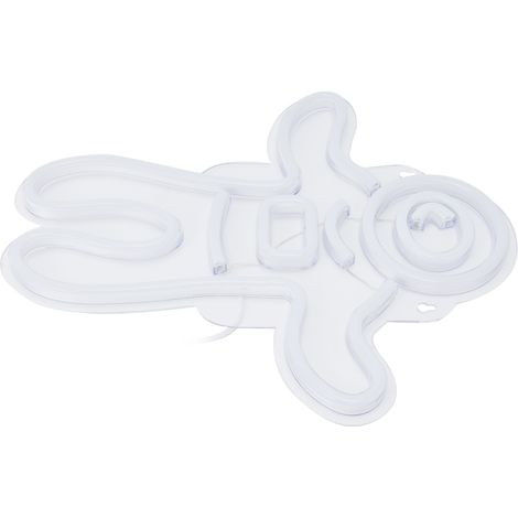 Lampe LED néon astronaute, alimentée par USB, transparente, pour tableau blanc, cadeau d'anniversaire ou maison. (1/5)