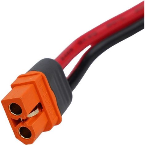 Câble d'extension 1,5 m 12AWG XT60i 2+1 broches de signal-- (1/5)