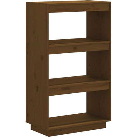 vidaXL Libreria/Divisorio Ambra 60x35x103 cm in Massello di Pino (1/5)