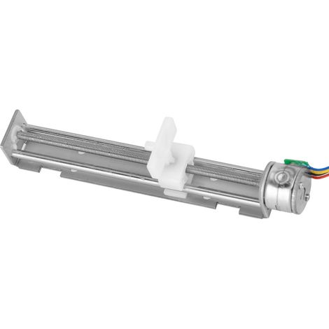 Moteur pas à pas 12V CC avec vis linéaire écrou coulisse pour machine gravure laser DIY (1/5)
