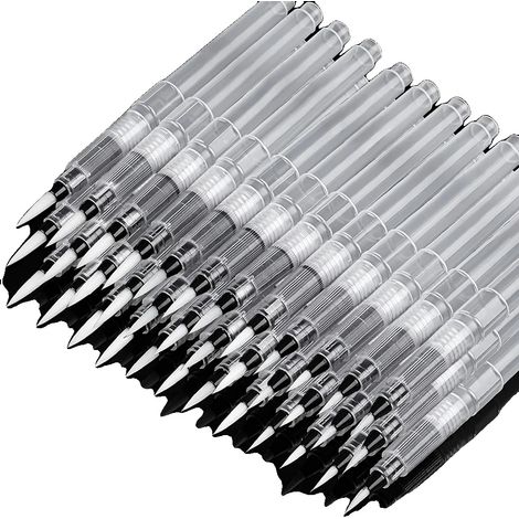 Pinceau Aquarelle, Design Rechargeable, Polyvalence de Qualité Artistique, 36pcs Pinceaux à eau (1/2)
