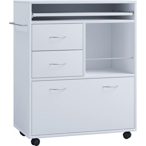 Chariot de cuisine servant des rouleaux de chariot Kicha 86x70x40 - VCM (1/5)