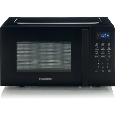 Horno microondas Hisense H20MOBSD1HG Superficie plana Microondas con grill 20 L 700 W Negro (1/3)