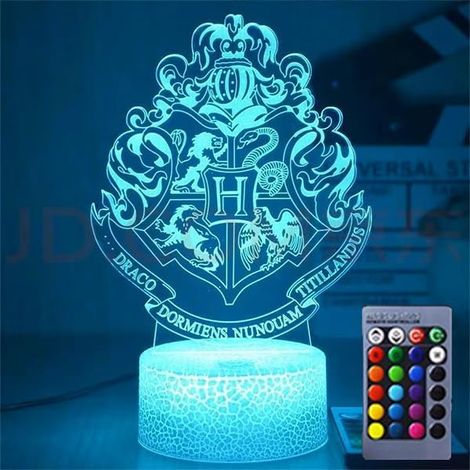 3D Illusion Led Night Light, Lamp, Anime 3D Led Nachtlicht, Seven Color Three-Dimensional Night Light, Progressive Adjustment, Gift for Your Children (1/5)