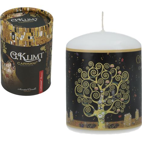 Candela profumata "Albero della Vita" di Gustav Klimt, decorazione per la casa. (1/3)