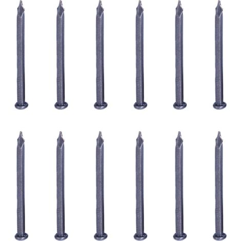 Clous Unomor 50 en acier au carbone pour ciment pointus et (1/5)