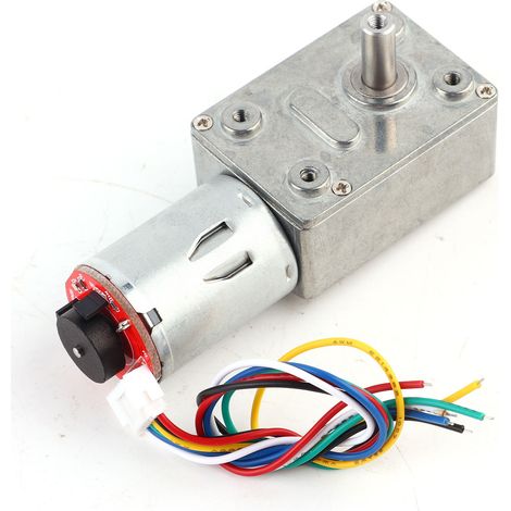 Hochleistungs-Getriebemotor mit Encoder, robuste Selbsthemmung (30 U/min) (1/5)