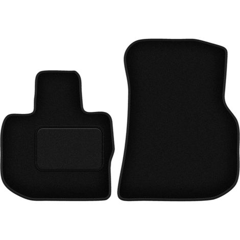 Alfombrillas delanteras para BMW iX3 G08 SUV (2021-) negras (1/5)