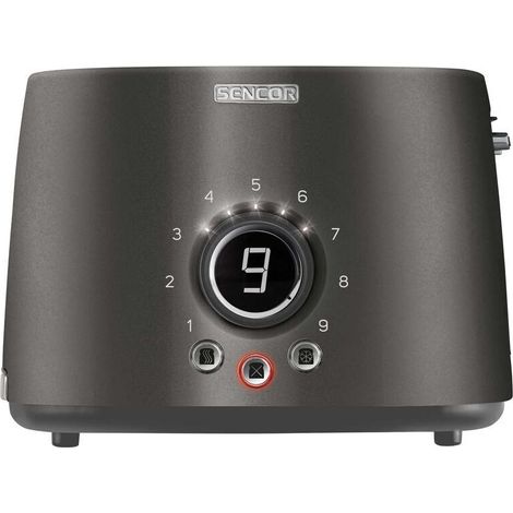 Tostapane Sencor STS 6058BK, 2 Fette, 1000 W, Nero (1/4)