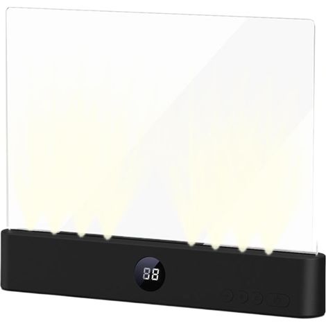 Lampe De Lecture Pour Livre Panneau Transparent 3 Couleurs (1/5)
