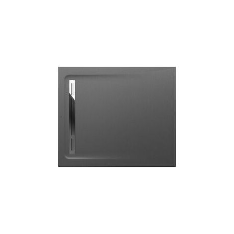 Receveur de douche extra plat en Stonex® Aquos - 1200x1000mm - Gris Ardoise (1/3)