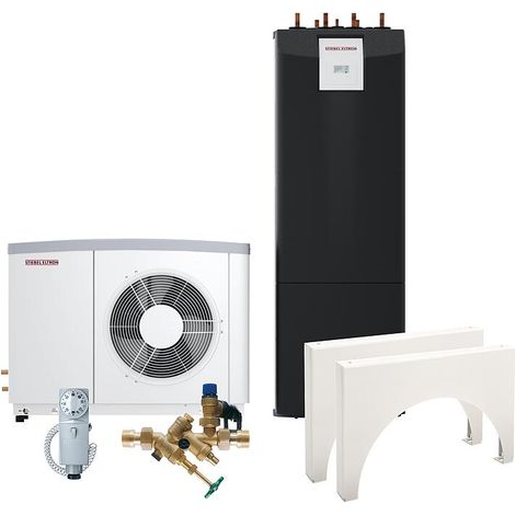 Stiebel Eltron Neubau Paket Wärmepumpe WPL 17 Classic Compact Luft Wasser Heizung (1/5)