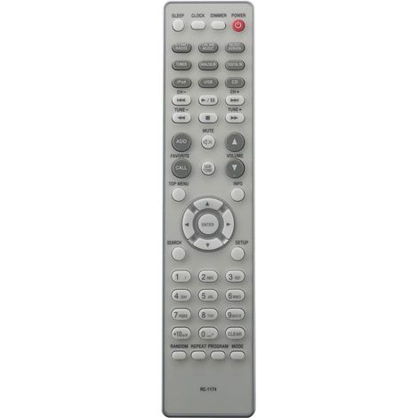Replacement remote control RC-1174 for Denon network CD receivers RCD-N8, RCD-M40, RCD-M41, RCD-M38, RCD-N7, RCD-N9, RCD-N8K, RCD-N10, RCD-M39, RCDN8K, RCDN10, RCDN8, RCDN7, RCDN9 (1/4)