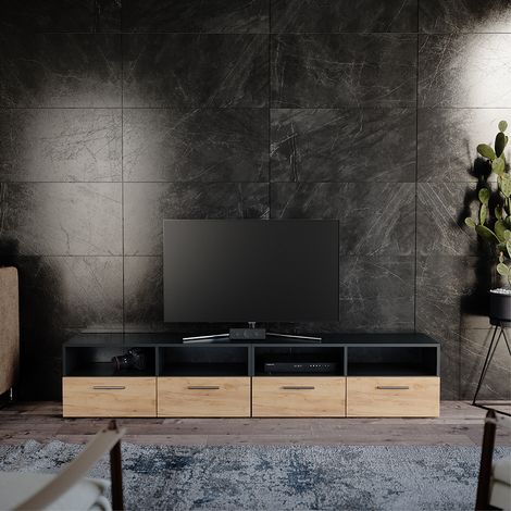 Mobile tv Diego, Antracite, 95 x 38 cm, Vicco