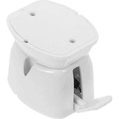 1 Jeu de loquets de porte pour camping-car, caravane ou camping-car-6.00X6.00X5.50CM-White (1/4)