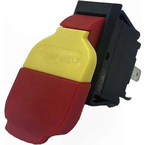 125/250V ein-/zweipoliger Schlüsselschalter, 4-poliger elektromagnetischer Druckknopf zur Ein-/Ausschaltung, Drehschlüsselschalter. (1/5)