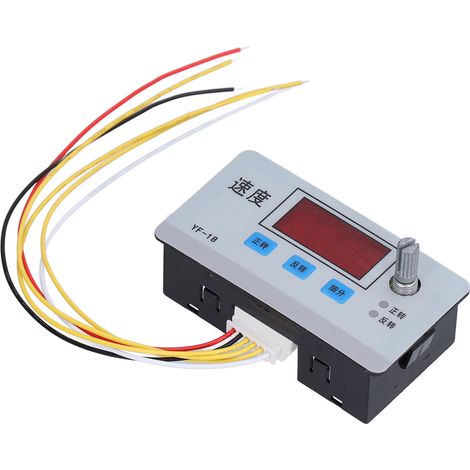 Schrittmotor-Controller CW/CCW Impulsmotortreiberplatine mit Digitalanzeige DC 8–24 V (1/5)