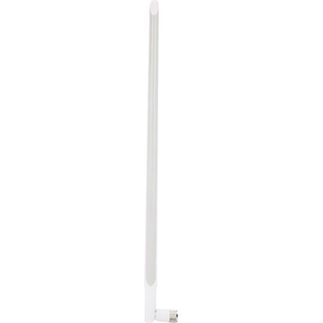 Antenne omnidirectionnelle 10 dBi blanche pour routeur, carte réseau, amplificateur de signal Wi-Fi 2,4 GHz (1/5)