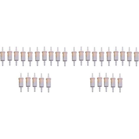 Convient aux filtres à carburant de 30 8 mm 5/16 pouces, compatible avec les moteurs hors-bord Mercury Marine 35-879885T et 35-879885Q 30-400 hp séparateurs essence-eau. (1/4)