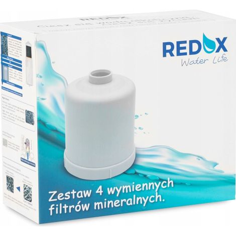 Mineralwasserfilterkartusche für Redox, 4 Stück (1/3)