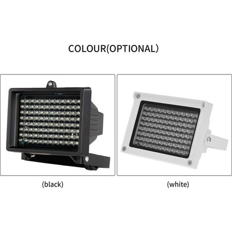 Illuminator infrared 96 LED waterproof Vision night automatic Distance of display 10-60m For cameras of safety CCTV (1/5)