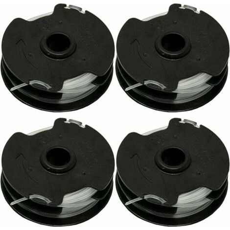 Lot de 4 bobines de Rechange pour débroussailleuse sans Fil Parkside PRTA 20-Li C3 IAN351753 (1/5)