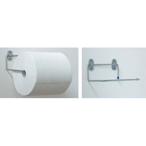 crochet frontal en acier galvanisA  pour rouleaux de papier peu encombrants 200x290 mm