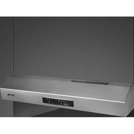 Smeg KTE60E2 cappa aspirante Incassato Acciaio inox 282 m³/h D (1/2)