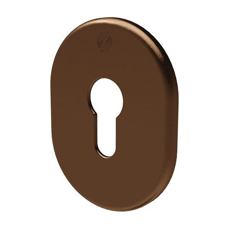 MOSTRINA PORTA BLINDATA 4302 SECUREMME - F.SAGOM ALLUMINIO BRONZATO MM 82X62- 5 pezzi