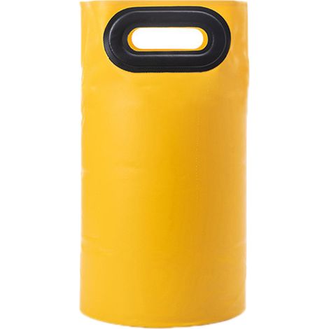 Seau De Bain De Pieds Pliable - Isolation Thermique 30L - Pour Maison Et Détente - Jaune 47x30cm (1/5)