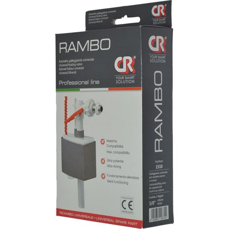 Galleggiante Per Cassetta Wc Universale Cr Rambo 3/8' Ottone Silenzioso (1/3)