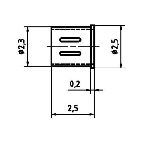 Douille H 5099-25 PTR H 5099-25 (1/2)