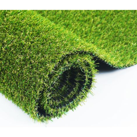 SWANEW Decorazione Domestica dell'ornamento del Micro Paesaggio del Tappeto Erboso Sintetico Verde All'aperto Dell'interno del Tappeto 1x2m (1/5)