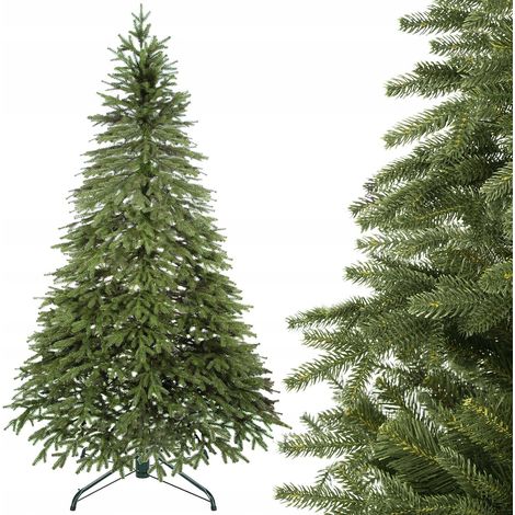 ALBERO DI NATALE ARTIFICIALE ABETE CAUCASICO PE100% 250cm COME VERO DENSO PREMIUM+GRATIS
