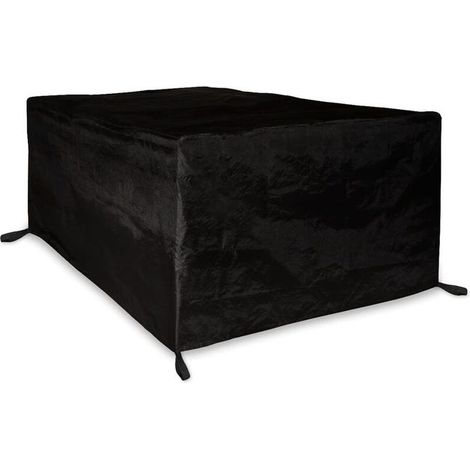 Housse de protection extérieur pour mobilier de terrasse - Grand format 245x150x95cm - Adaptée à une table avec 6 à 8 sièges - Bâche résistante pour salon de jardin (1/3)