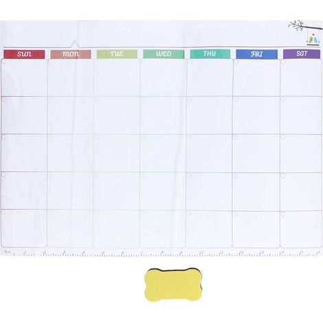 Flexible, wiederbeschreibbare, selbstklebende Monatsetiketten für Whiteboards zur Verwendung im Büro, im Unterricht und am Kühlschrank (1/5)