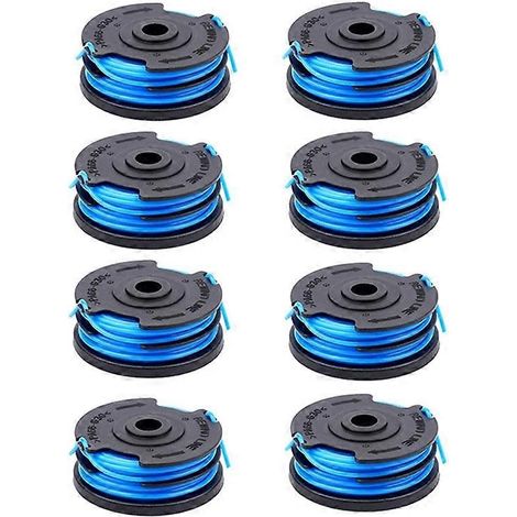 Q1G 8 peças para carretéis de linha de cortador de grama GREENWORKS 2101602, 2101602A, R5X 2900719 (1/5)