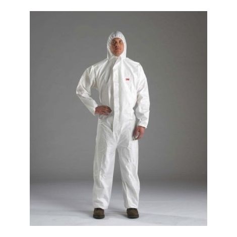 Mono Trabajo Xl Capucha Polipropileno Desechable Blanco 3M