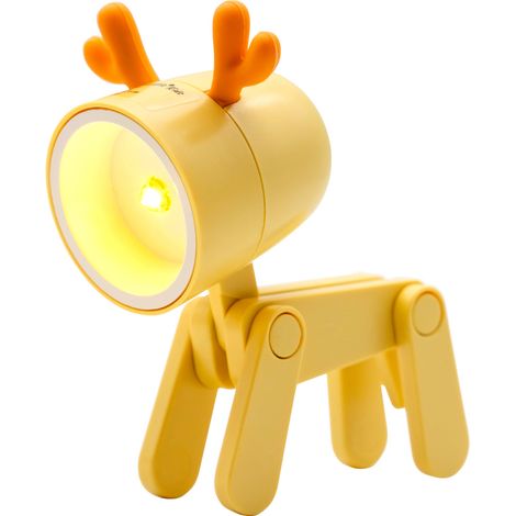 RealPower LED-Tier Taschenlampe Yellow deer (1/3)