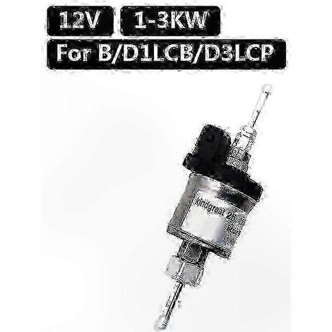 Pompe de chauffage de stationnement diesel 1,3 kW 12 V compatible avec les systèmes D1LC/D3LC, durée de cycle de 18 ml
